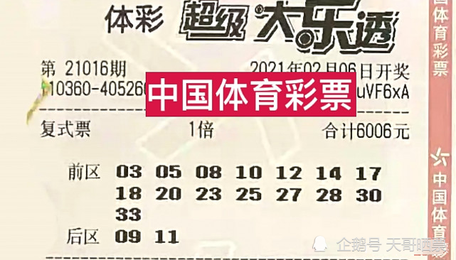 中国体彩开奖结果今日揭晓，希望与梦想的交汇时刻